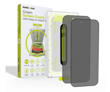 Szkło i folia ochronna Mobile Origin Screen Guard Privacy with easy applicator pack iPhone 17 Pro